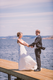 Bröllopsfotografering Gullmarsstrand - Fiskebäckskil